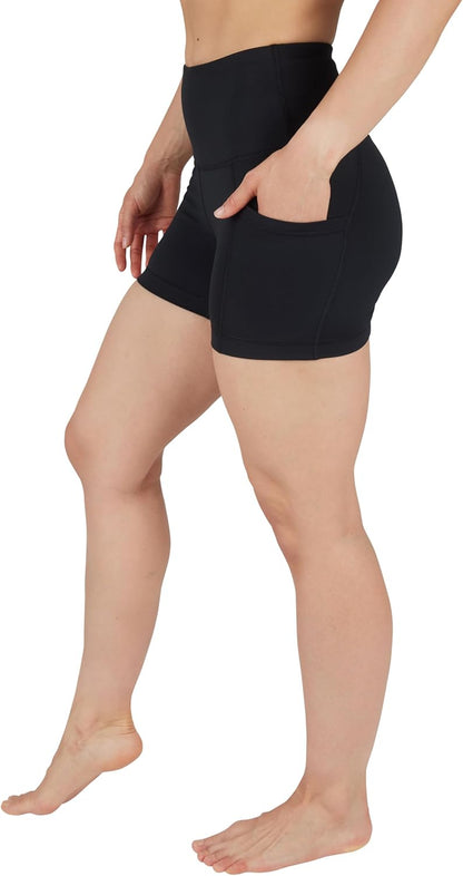 Women's High-Waisted Biker Shorts for Workout and Yoga - Available in 3.5", 5", 7", and 9" Lengths