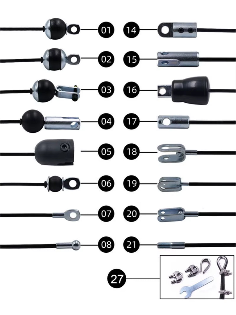 DIY Custom Gym Cable Wire Rope