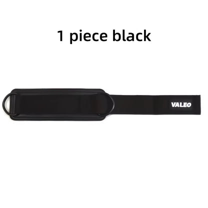 1Pc Adjustable Ankle Support Strap with D-Ring Buckle - Comfortable Pu Material, Suitable for Gym, Fitness, Muscle Training, and Leg Stretching - Available in Purple, Blue, Black, Pink, Green, Gym Accessories