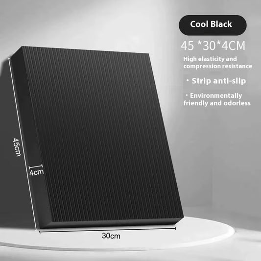 Yoga Mat Thicken Home Workout Balanced Gymnastics Mat Pilates Accessories Non-Slip Abdominal Wheel Assisted Kneeling Pad Gym