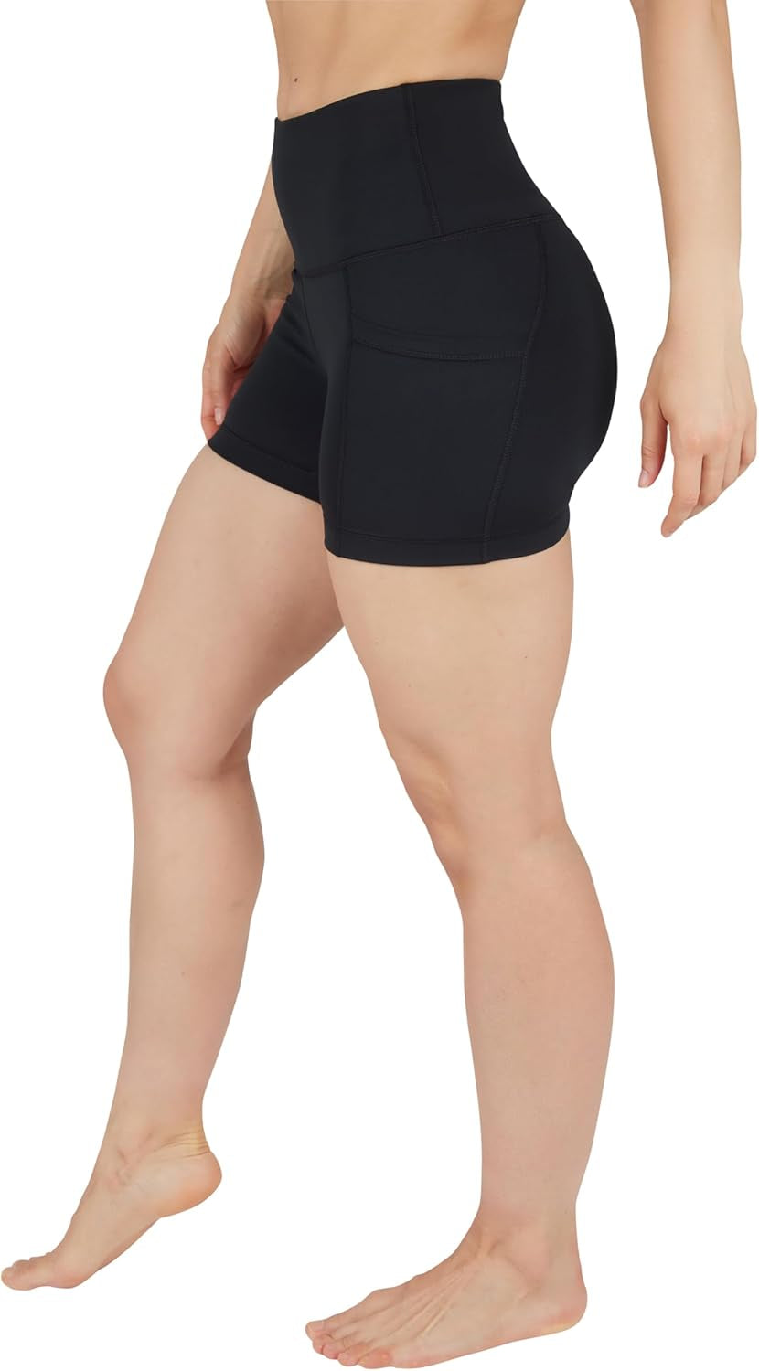 Women's High-Waisted Biker Shorts for Workout and Yoga - Available in 3.5", 5", 7", and 9" Lengths