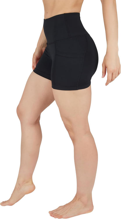 Women's High-Waisted Biker Shorts for Workout and Yoga - Available in 3.5", 5", 7", and 9" Lengths