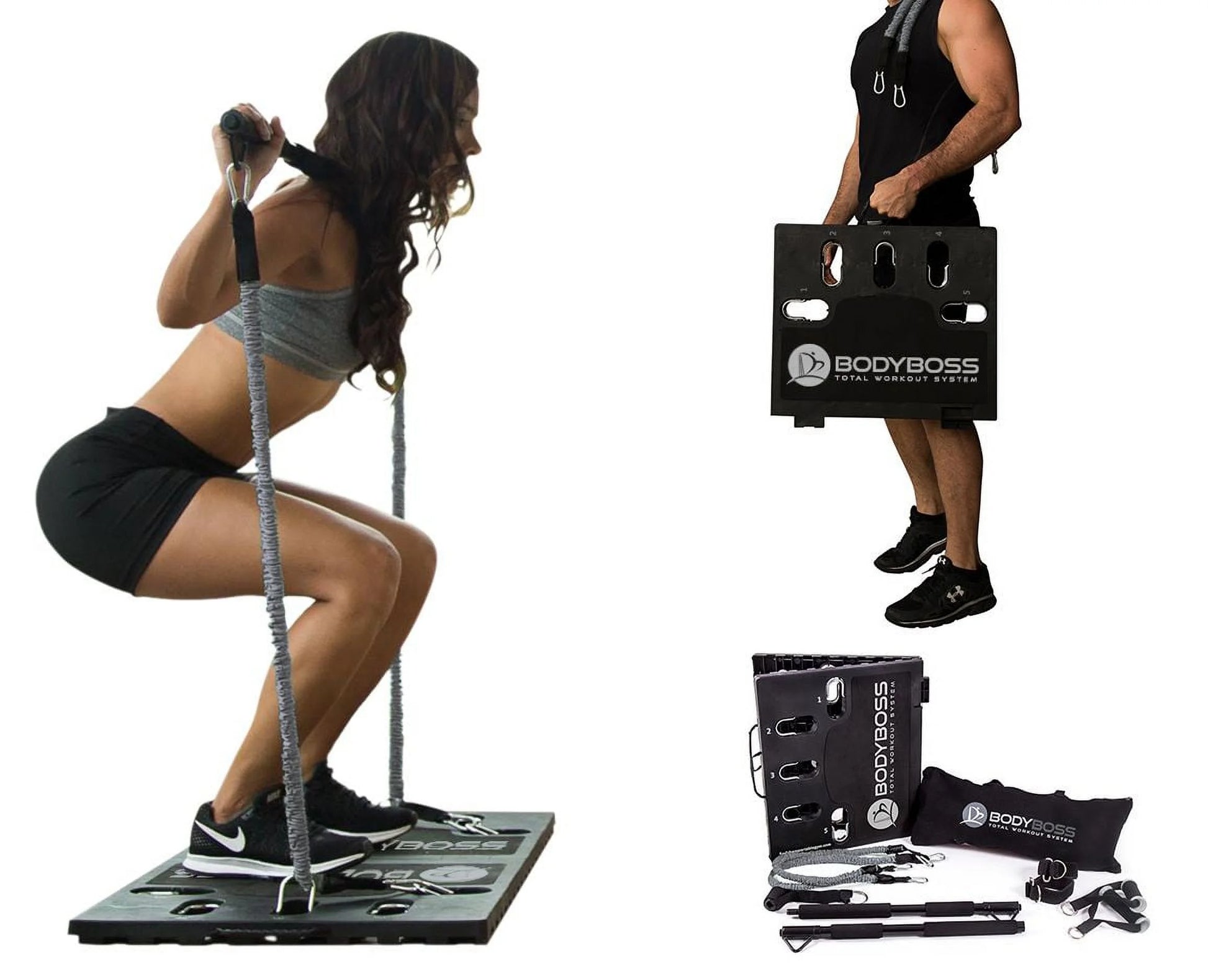 2.0 - Full Portable Home Gym Workout Package
