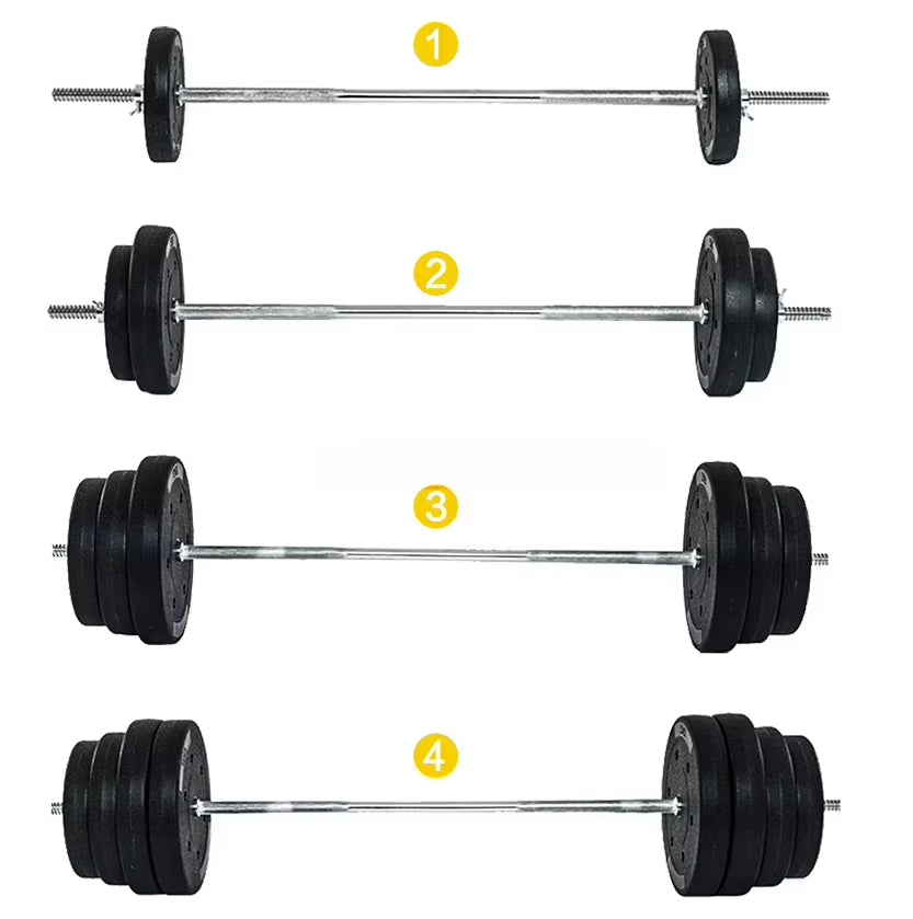 Factory Cast Iron Sales Gym Free Strength Weight Training Connector Option Dumbells Adjustable 50Kg Barbell Dumbbells