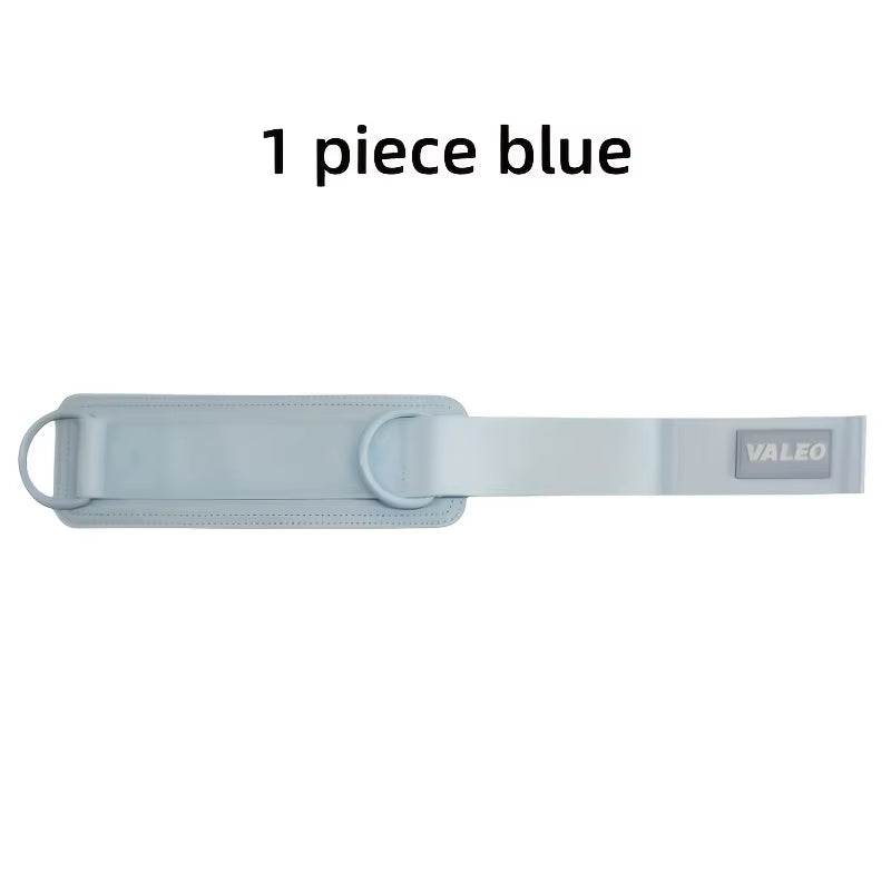 1Pc Adjustable Ankle Support Strap with D-Ring Buckle - Comfortable Pu Material, Suitable for Gym, Fitness, Muscle Training, and Leg Stretching - Available in Purple, Blue, Black, Pink, Green, Gym Accessories