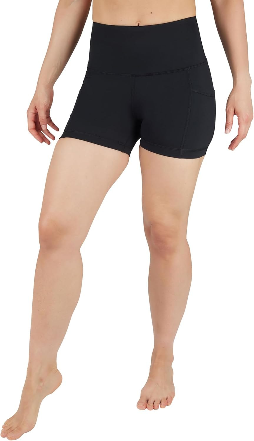 Women's High-Waisted Biker Shorts for Workout and Yoga - Available in 3.5", 5", 7", and 9" Lengths