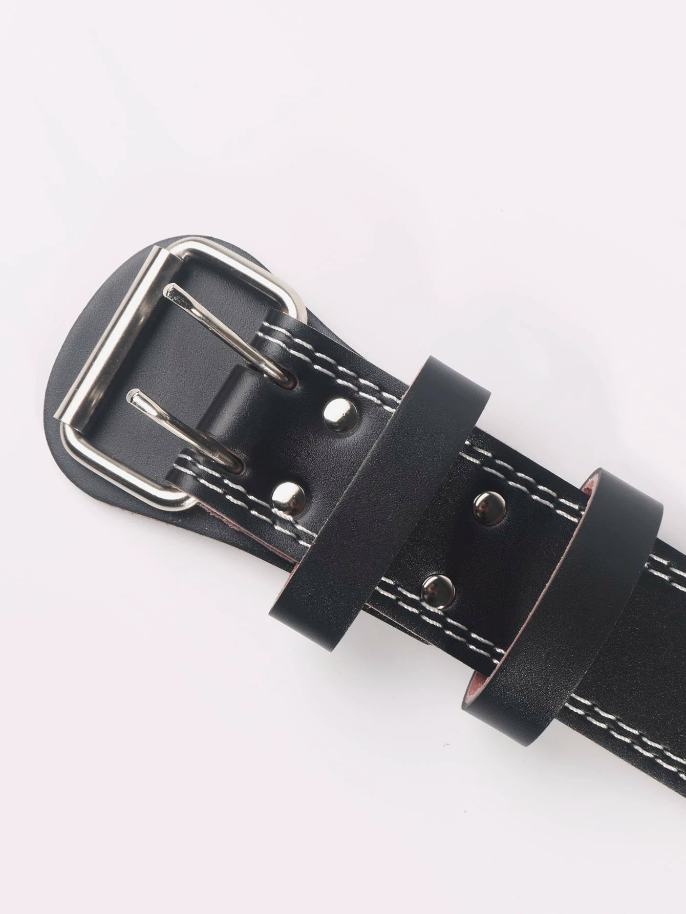 Pu 7Mm Leather Weight Lifting Belt Premium Weightlifting Belt for Lifting, Powerlifting, Cross Training, Gym, Workout & Weight Training - Weightlifting Belts for Men and Women Shapewear Waist Trainer Corset Gym Accessories